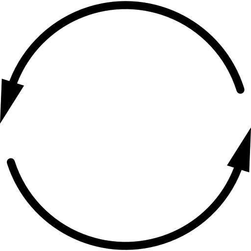 Reload again arrows ongoing icon