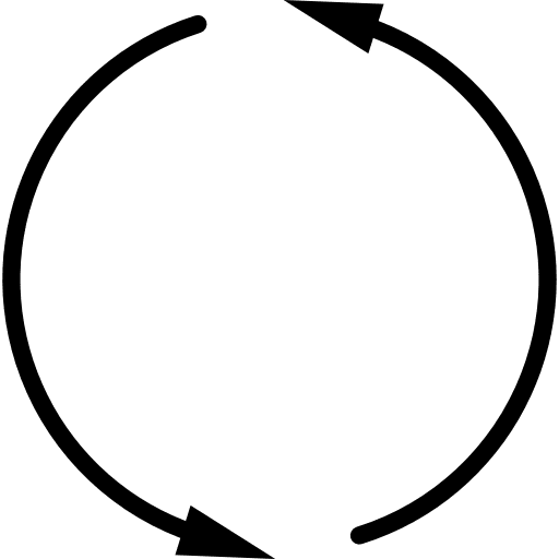 Reload direction multimedia option orientation icon