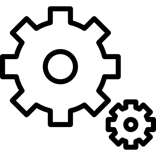 Settings ui cogwheel settings icon Settings ui cogwheel settings icon