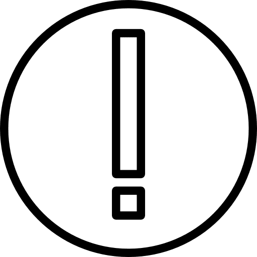 Alert warning alert mandatory icon Alert warning alert mandatory icon