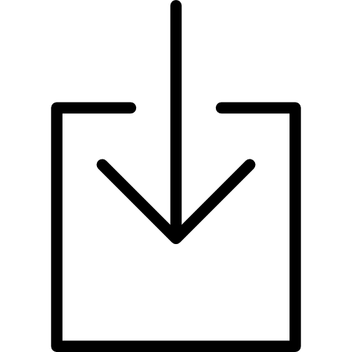 Download multimedia inbox arrows icon Download multimedia inbox arrows icon