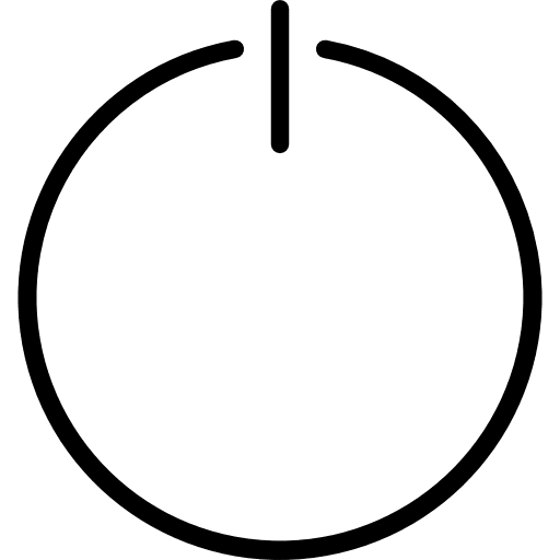 Power button start button energy interface icon Power button start button energy interface icon