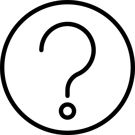 Question info interface round icon Question info interface round icon