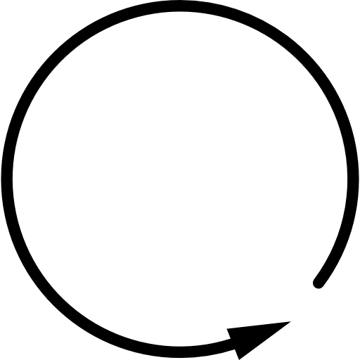 Reload recurrent direction arrows icon Reload recurrent direction arrows icon