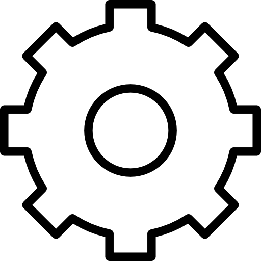 Settings gear settings tools and utensils icon Settings gear settings tools and utensils icon