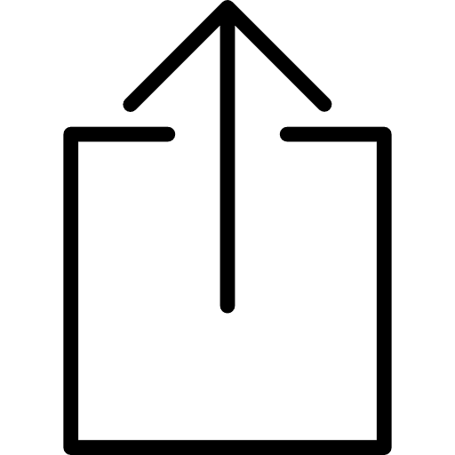 Upload interface multimedia option arrows icon Upload interface multimedia option arrows icon