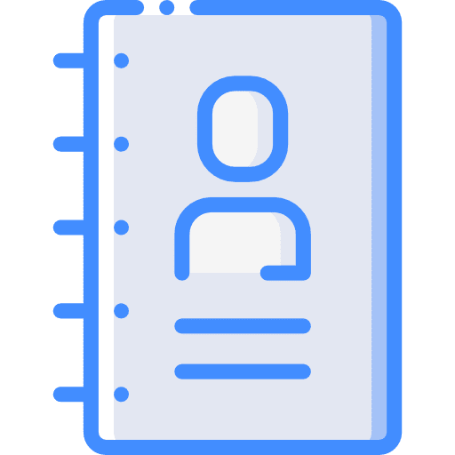 Address address business bookmark icon