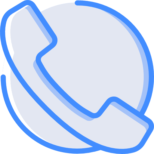 Call telephone call phone receiver icon