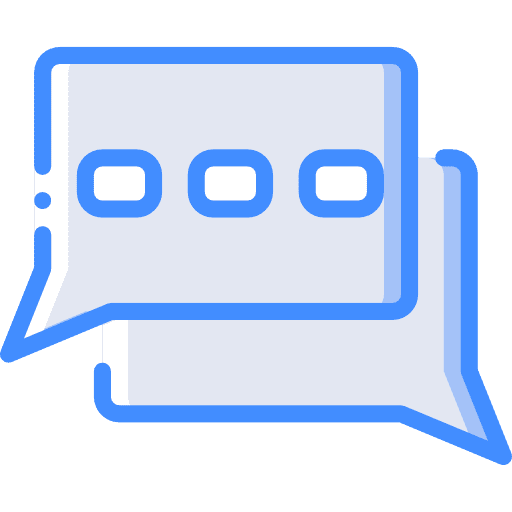 Chat chat communication multimedia icon