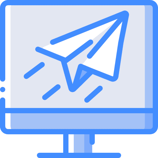 Mail communications screen email icon