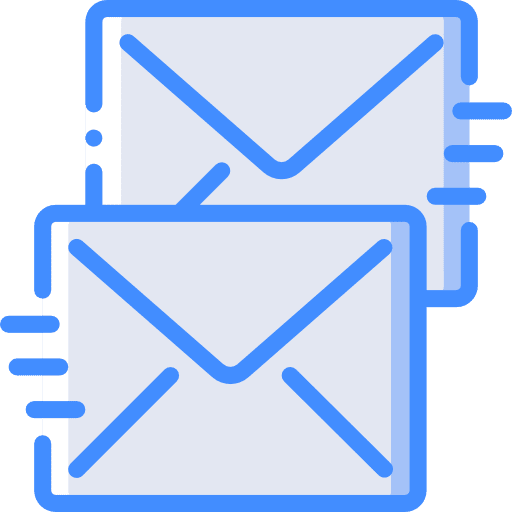 Mail sending message ui icon