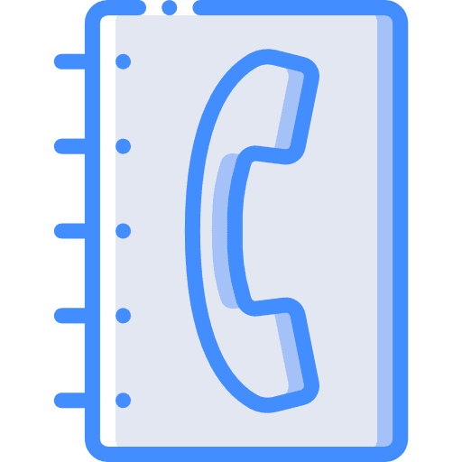 Telephone book telephone book agenda communications icon