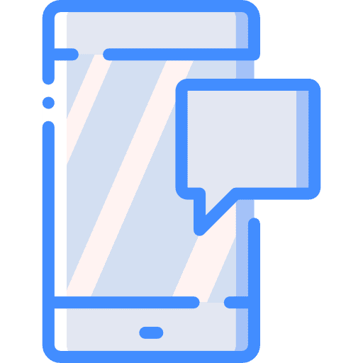 Chat iphone electronics smartphone icon