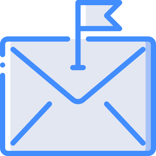 Email multimedia interface message icon