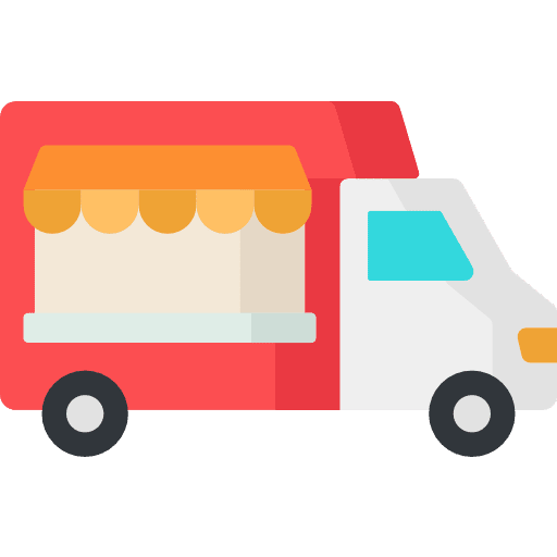 Food truck truck delivery truck transportation icon Food truck truck delivery truck transportation icon