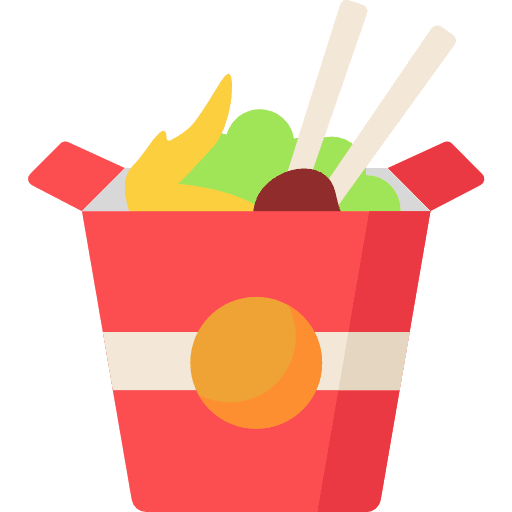 Rice food and restaurant rice noodles icon Rice food and restaurant rice noodles icon