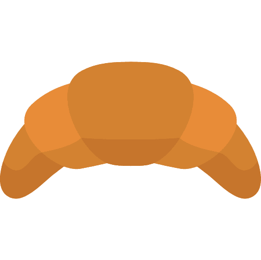 Croissant breads french bread icon Croissant breads french bread icon