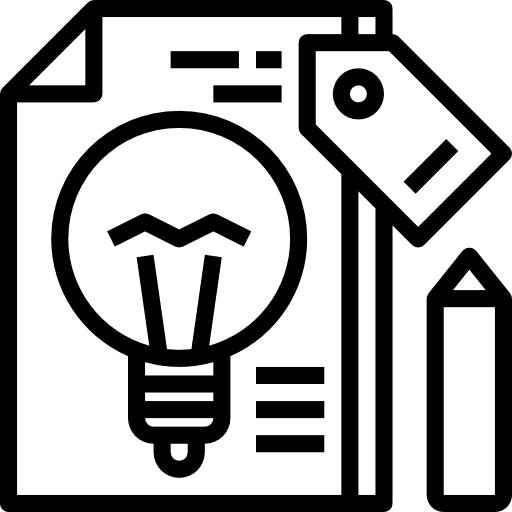 Branding pen idea tags icon Branding pen idea tags icon