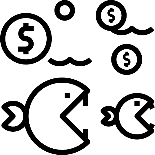 Competition business and finance fishing sport icon