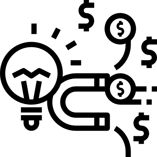 Idea business technology strategy icon Idea business technology strategy icon