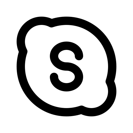 Skype brand skype logotype icon