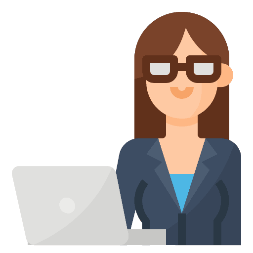 Businesswoman woman professions and jobs business person icon