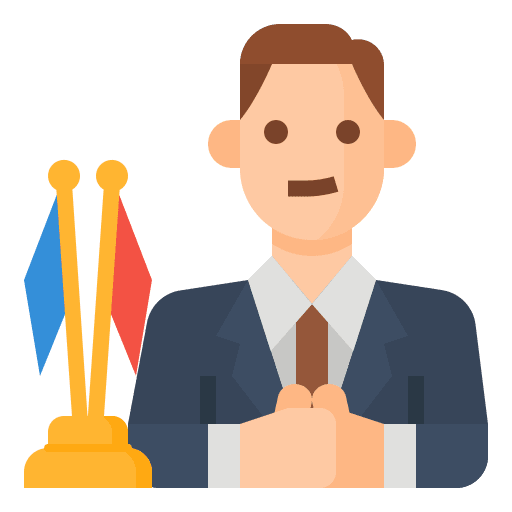 Diplomat profession avatar man icon