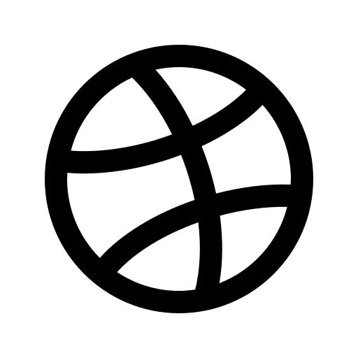 Dribbble brands and logotypes logo brand icon Dribbble brands and logotypes logo brand icon
