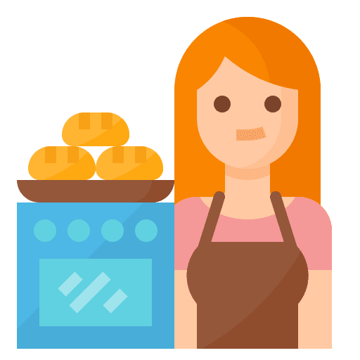 Baker professions and jobs people profession icon Baker professions and jobs people profession icon