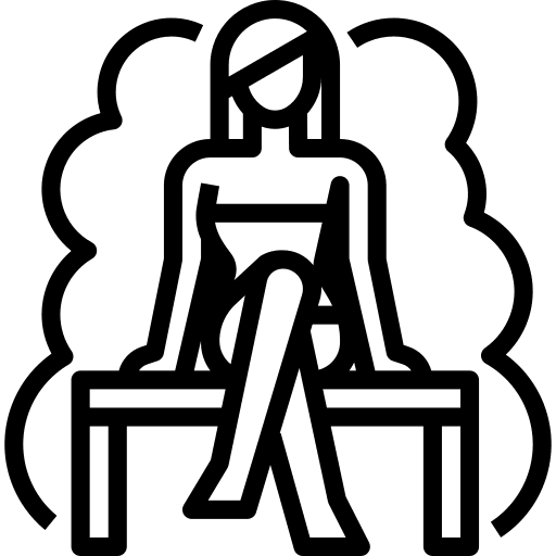 Sauna relax barrel wellness icon Sauna relax barrel wellness icon