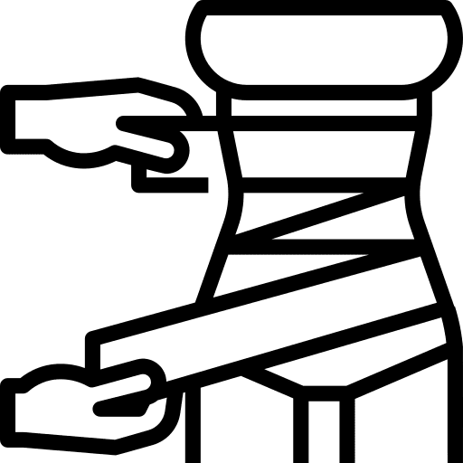 Wrap wellness spa body icon Wrap wellness spa body icon