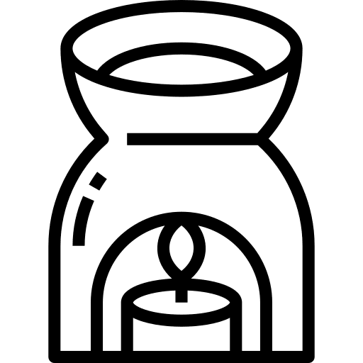 Aromatherapy medicine wellness pestle icon Aromatherapy medicine wellness pestle icon