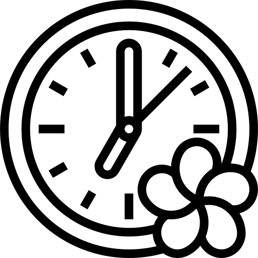 Clock circular clock time and date watch icon Clock circular clock time and date watch icon