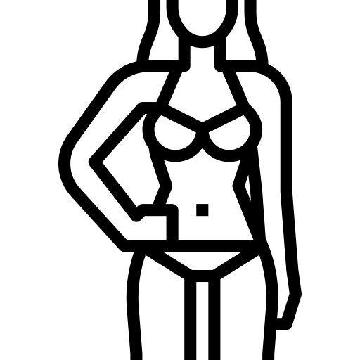 Woman girl bikini woman icon Woman girl bikini woman icon