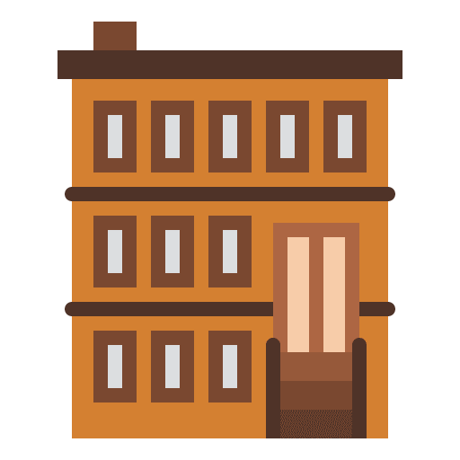 Apartment building business apartment icon Apartment building business apartment icon