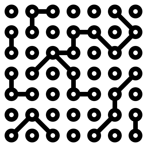 Big data dot circuit dots icon Big data dot circuit dots icon
