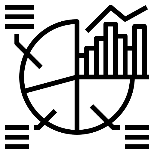 Statistics pie chart graphical statistics icon Statistics pie chart graphical statistics icon