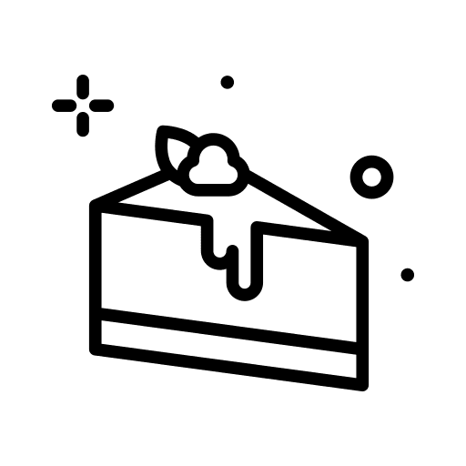 Cheesecake sugar cheesecake cake icon