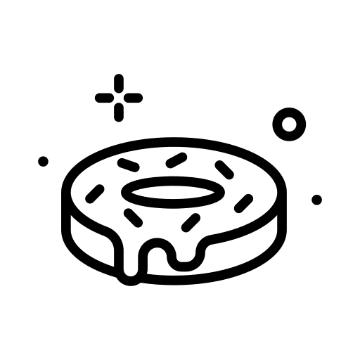 Donut cake sugar donut icon Donut cake sugar donut icon