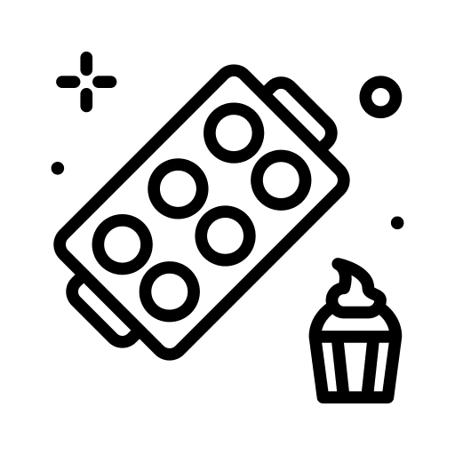 Muffins sugar muffins cake icon Muffins sugar muffins cake icon