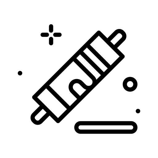 Roller roller kitchen utensils food and restaurant icon Roller roller kitchen utensils food and restaurant icon