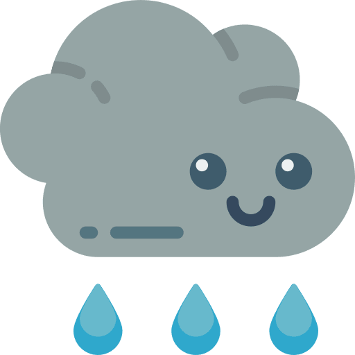 Rain drizzle cloud rain icon Rain drizzle cloud rain icon