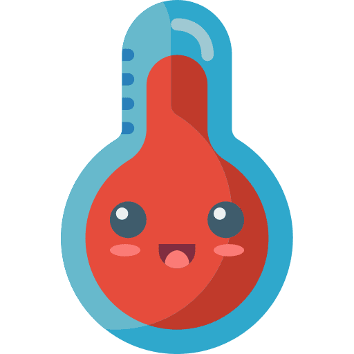 Thermometer temperature farenheit weather icon Thermometer temperature farenheit weather icon