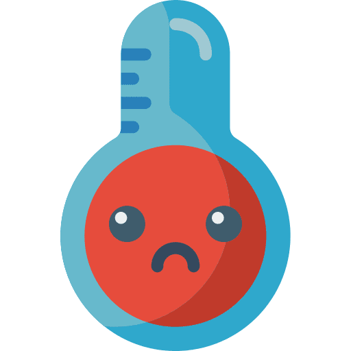 Thermometer temperature cold nature icon Thermometer temperature cold nature icon