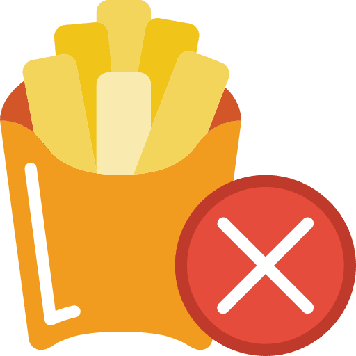 French fries fries food and restaurant junk food icon