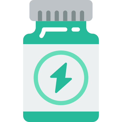 Protein powder wellness whey protein powder icon