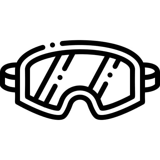 Glasses safety coronavirus spread icon Glasses safety coronavirus spread icon