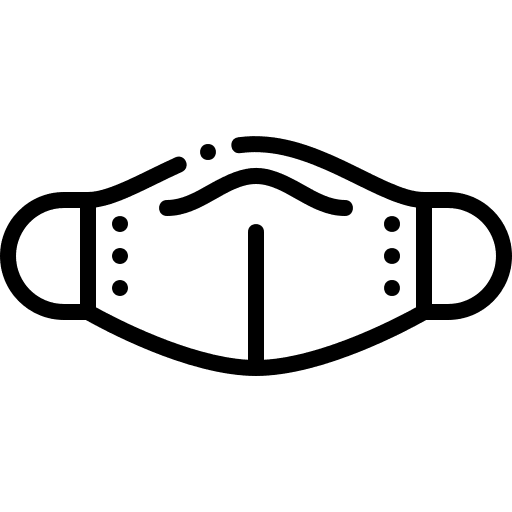 Mask virus pandemic transmission icon Mask virus pandemic transmission icon