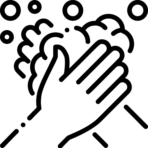 Washing soap virus healthcare and medical icon Washing soap virus healthcare and medical icon