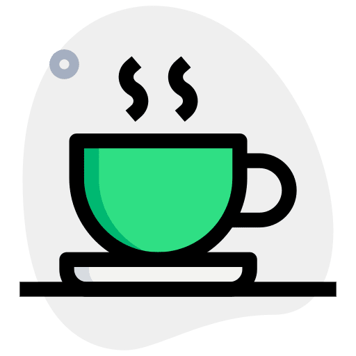 Coffee cup professions and jobs hot mug icon